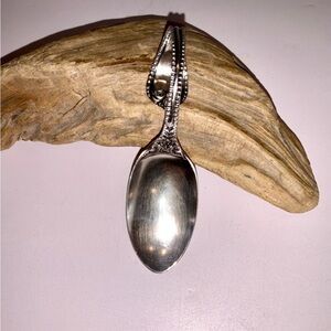 Vintage Towle Sterling Silver Spoon Bracelet, Cuff Style